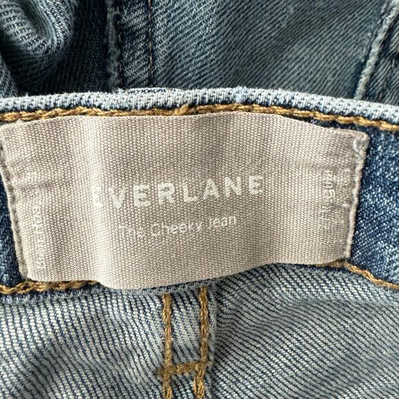 Everlane The Cheeky Blue Medium Wash Denim Women's Ankle Jeans Size 27 - Picture 8 of 11